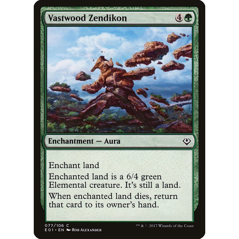 Vastwood Zendikon [Archenemy: Nicol Bolas]