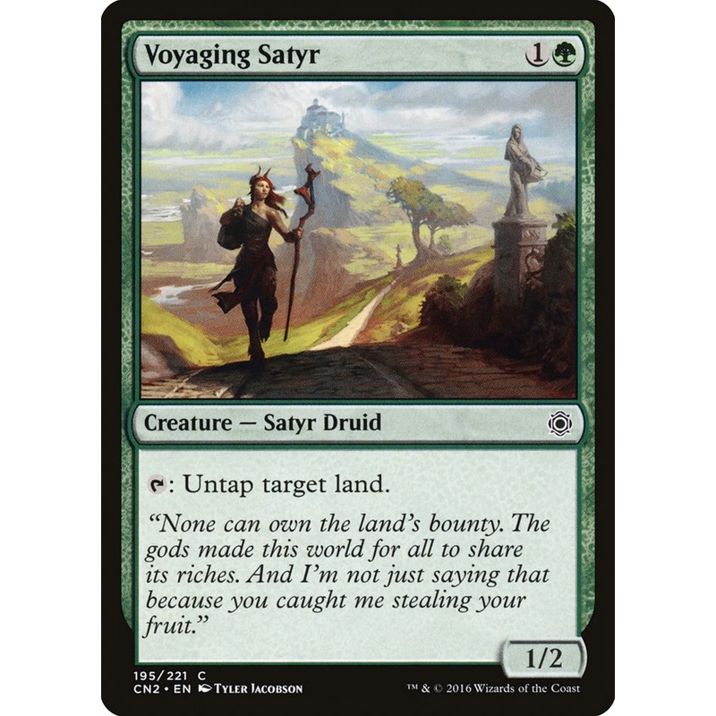 Voyaging Satyr [Conspiracy: Take the Crown]