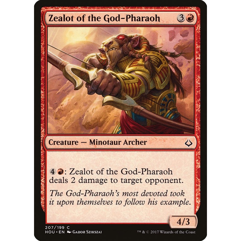 Zealot of the God-Pharaoh [Hour of Devastation]