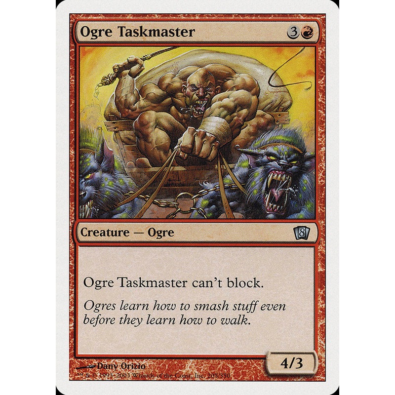 Ogre Taskmaster [Eighth Edition]