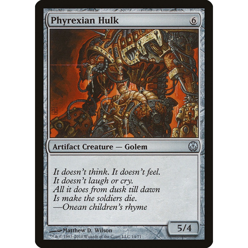 Phyrexian Hulk [Duel Decks: Phyrexia vs. the Coalition]