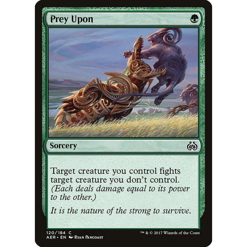 Prey Upon [Aether Revolt]