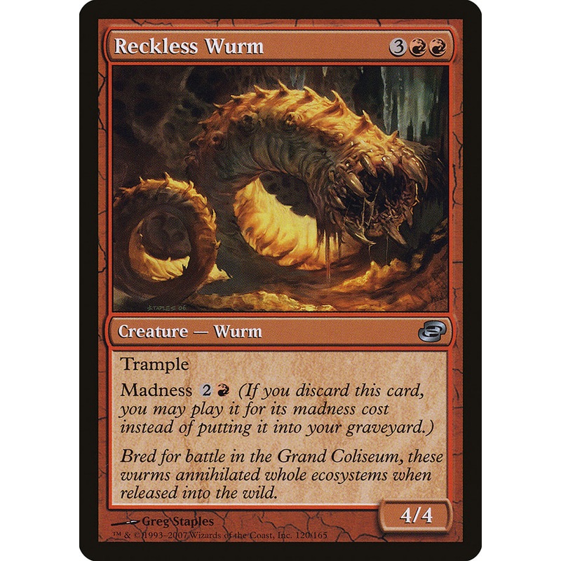Reckless Wurm [Planar Chaos]