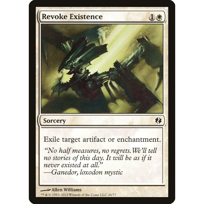 Revoke Existence [Duel Decks: Venser vs. Koth]