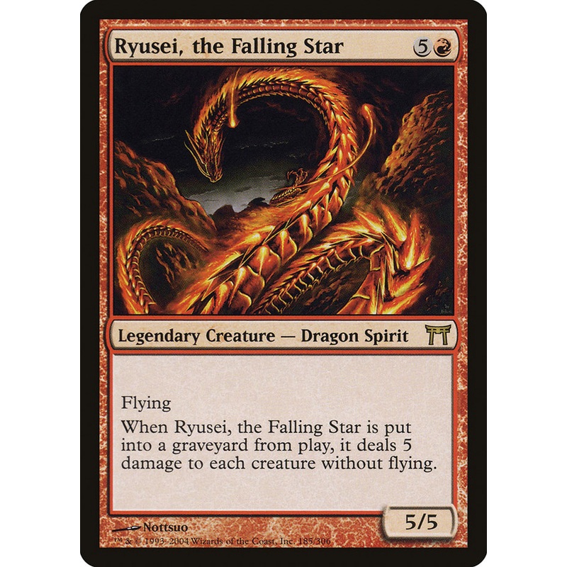 Ryusei, the Falling Star [Champions of Kamigawa]