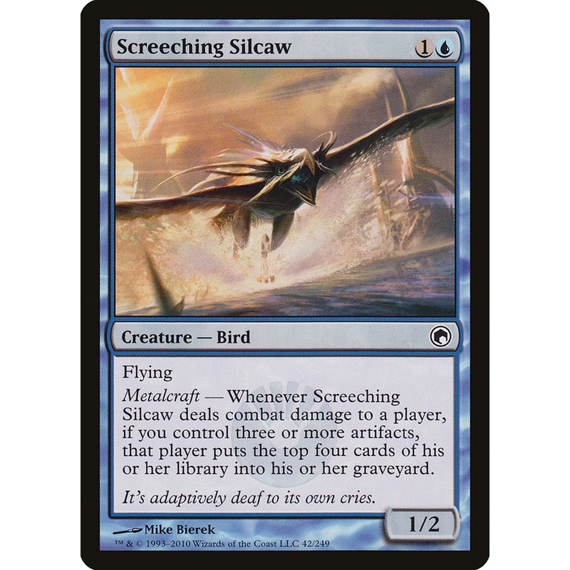 Screeching Silcaw [Scars of Mirrodin]