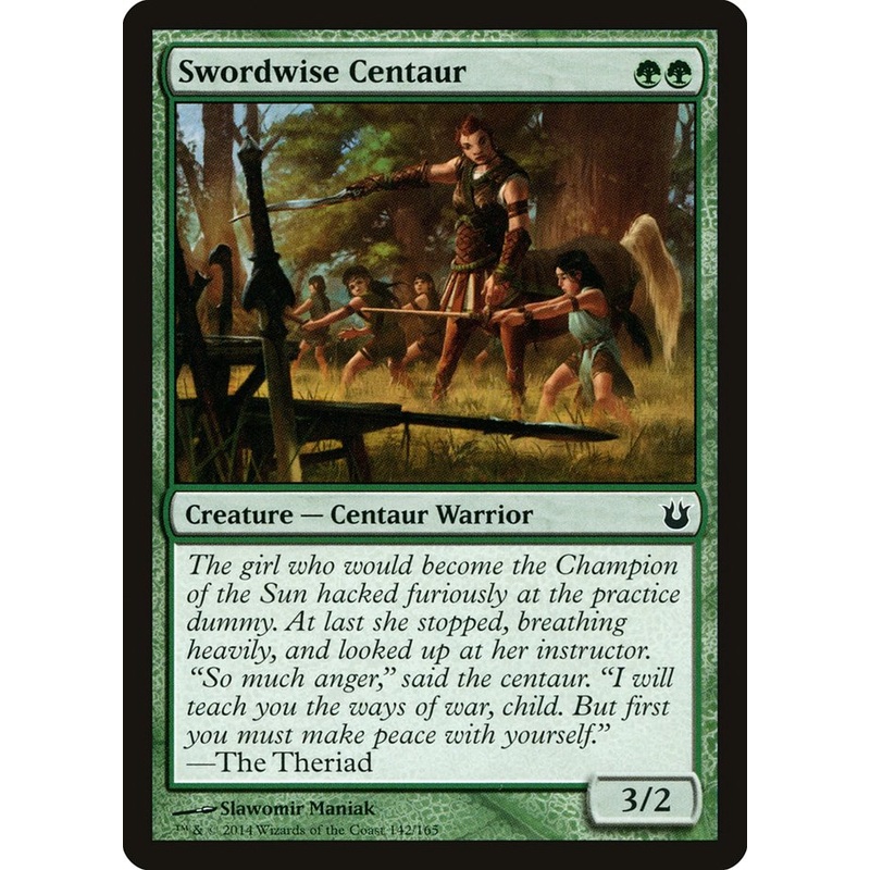 Swordwise Centaur [Born of the Gods]