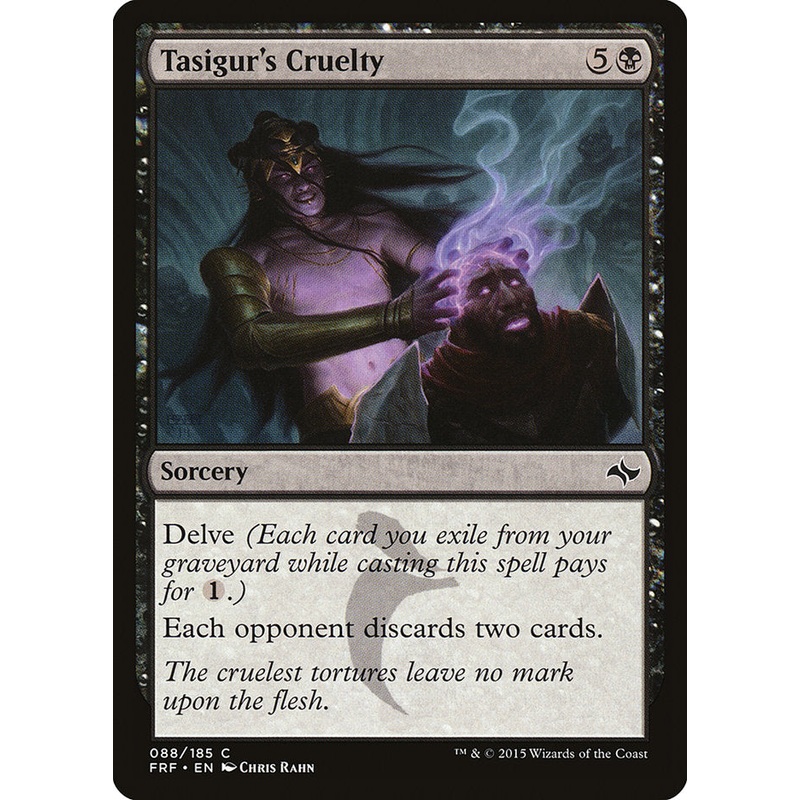 Tasigur's Cruelty [Fate Reforged]