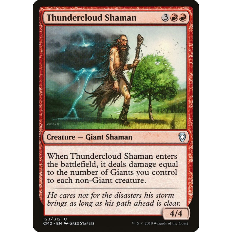 Thundercloud Shaman [Commander Anthology Volume II]