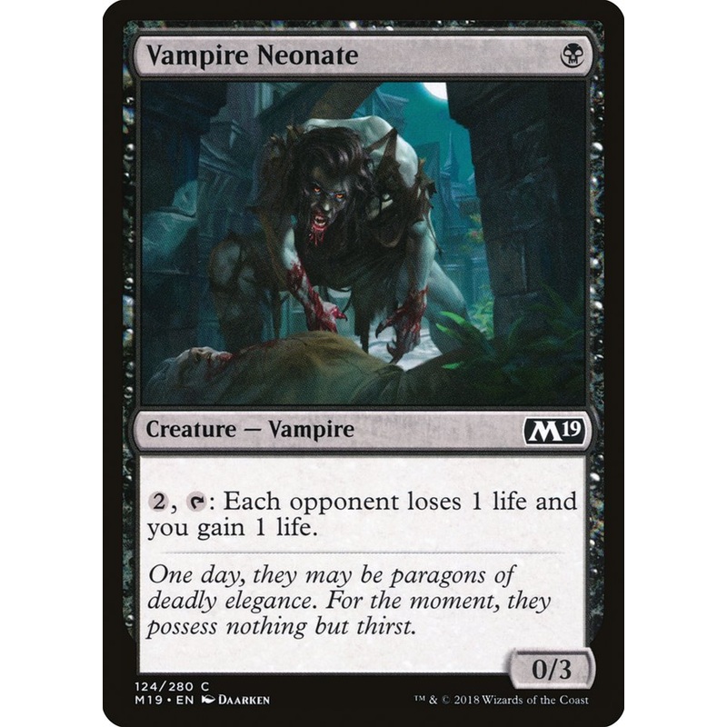 Vampire Neonate [Core Set 2019]