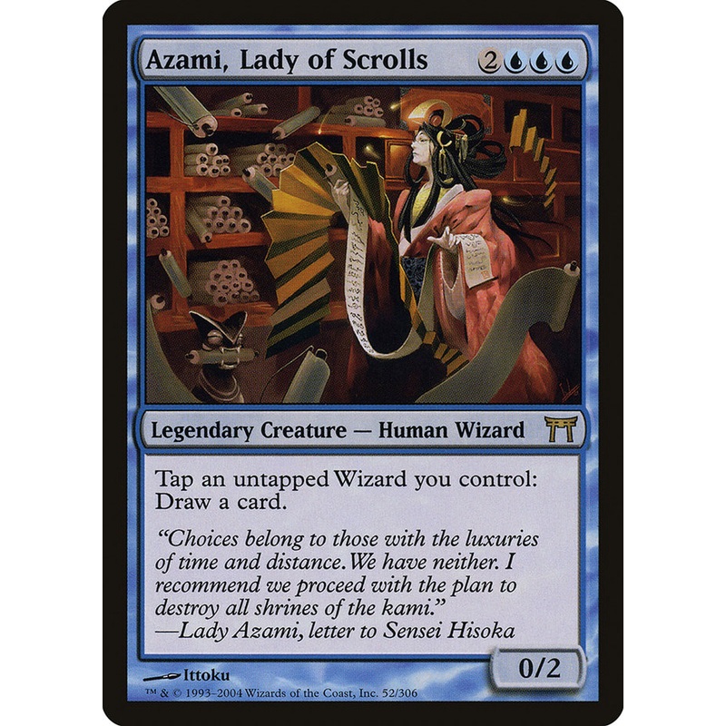 Azami, Lady of Scrolls [Champions of Kamigawa]