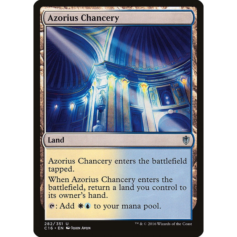 Azorius Chancery [Commander 2016]