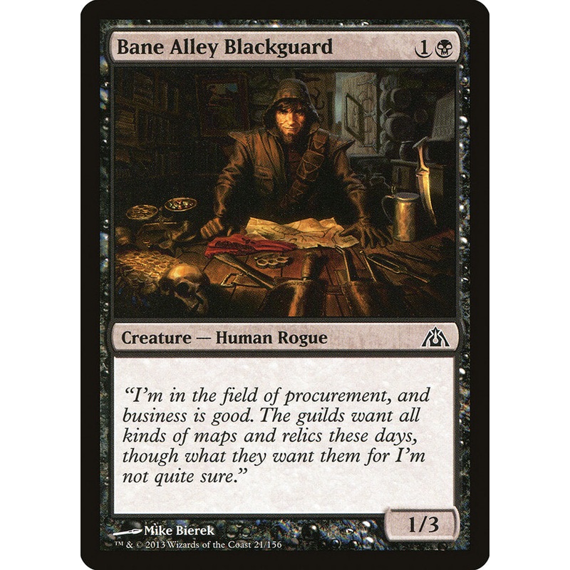 Bane Alley Blackguard [Dragon's Maze]