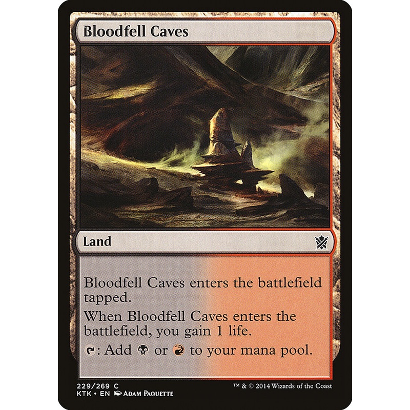 Bloodfell Caves [Khans of Tarkir]