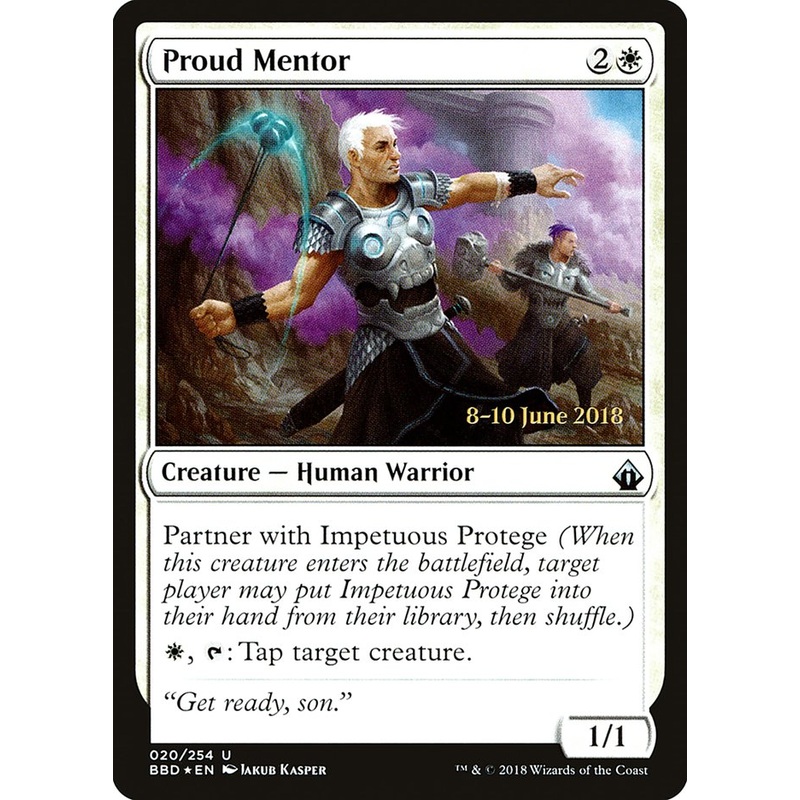Proud Mentor [Battlebond Prerelease Promos]