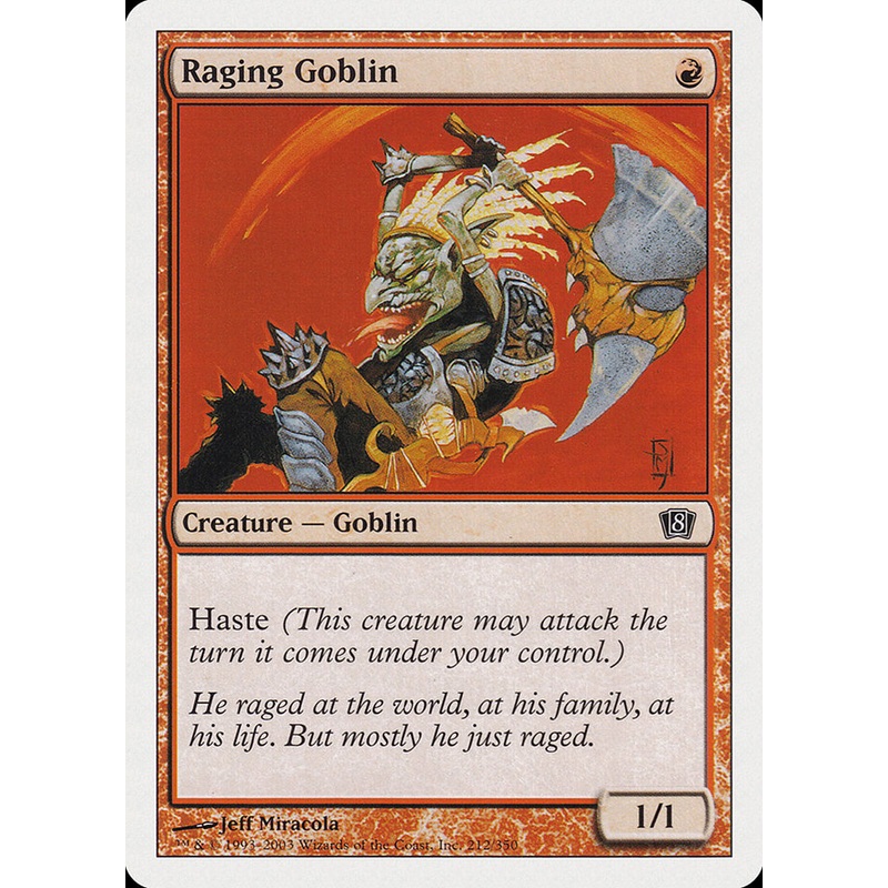 Raging Goblin [Eighth Edition]