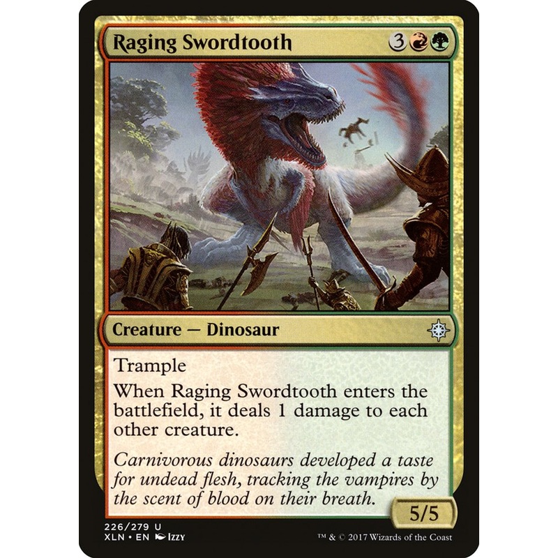Raging Swordtooth [Ixalan]