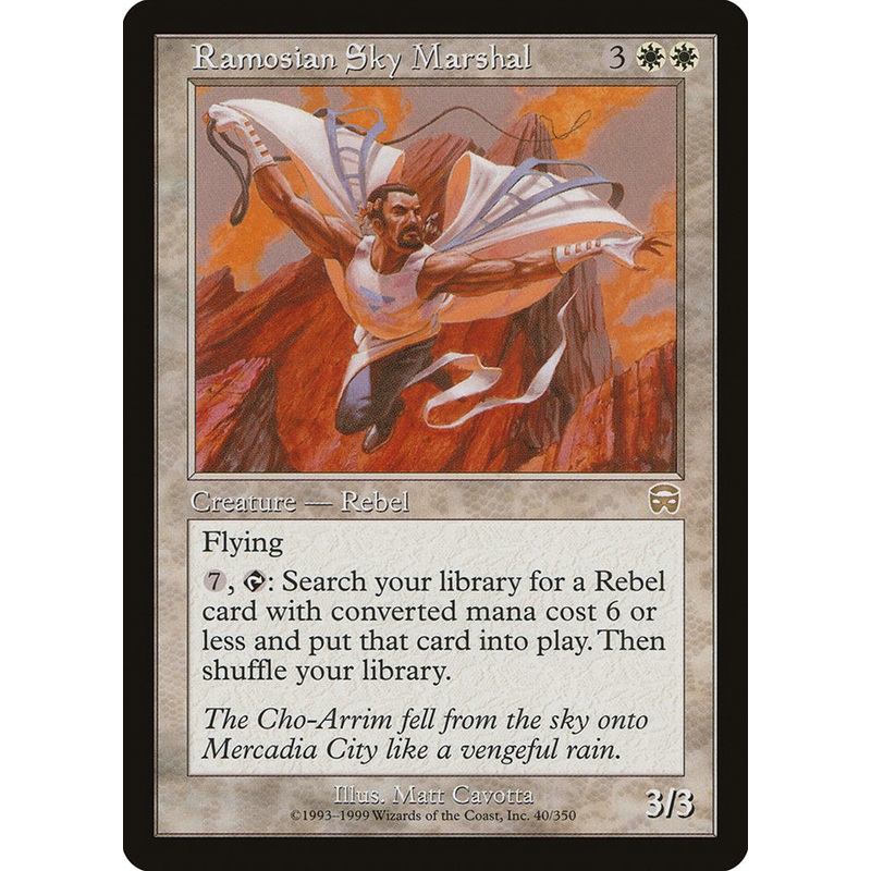 Ramosian Sky Marshal [Mercadian Masques]