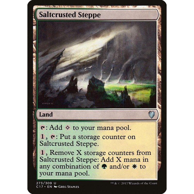 Saltcrusted Steppe [Commander 2017]