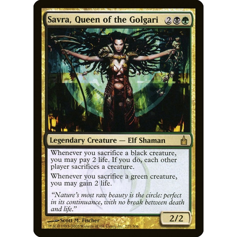 Savra, Queen of the Golgari [Ravnica: City of Guilds]