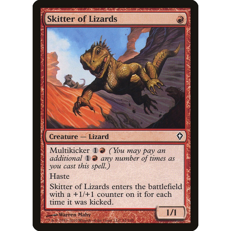 Skitter of Lizards [Worldwake]