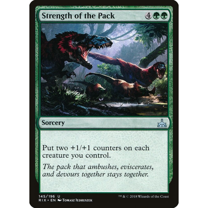Strength of the Pack [Rivals of Ixalan]