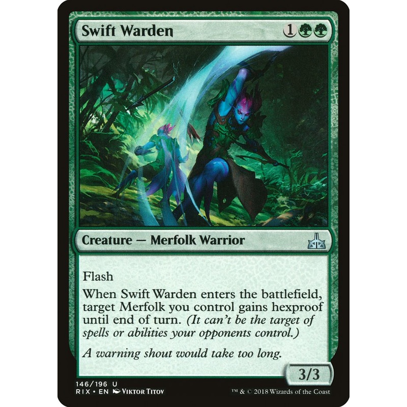Swift Warden [Rivals of Ixalan]