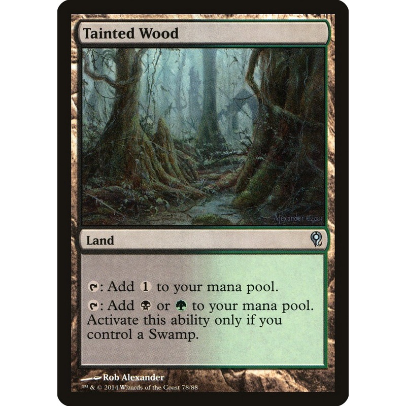 Tainted Wood [Duel Decks: Jace vs. Vraska]