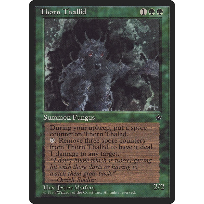 Thorn Thallid (Jesper Myrfors) [Fallen Empires]