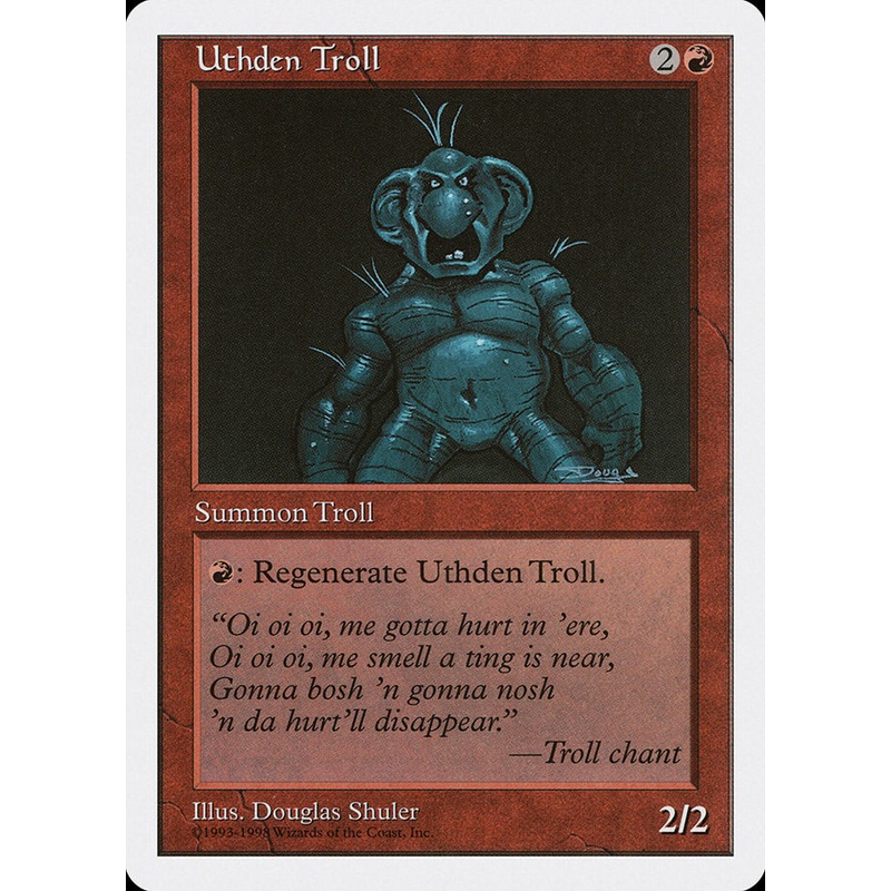 Uthden Troll [Anthologies]
