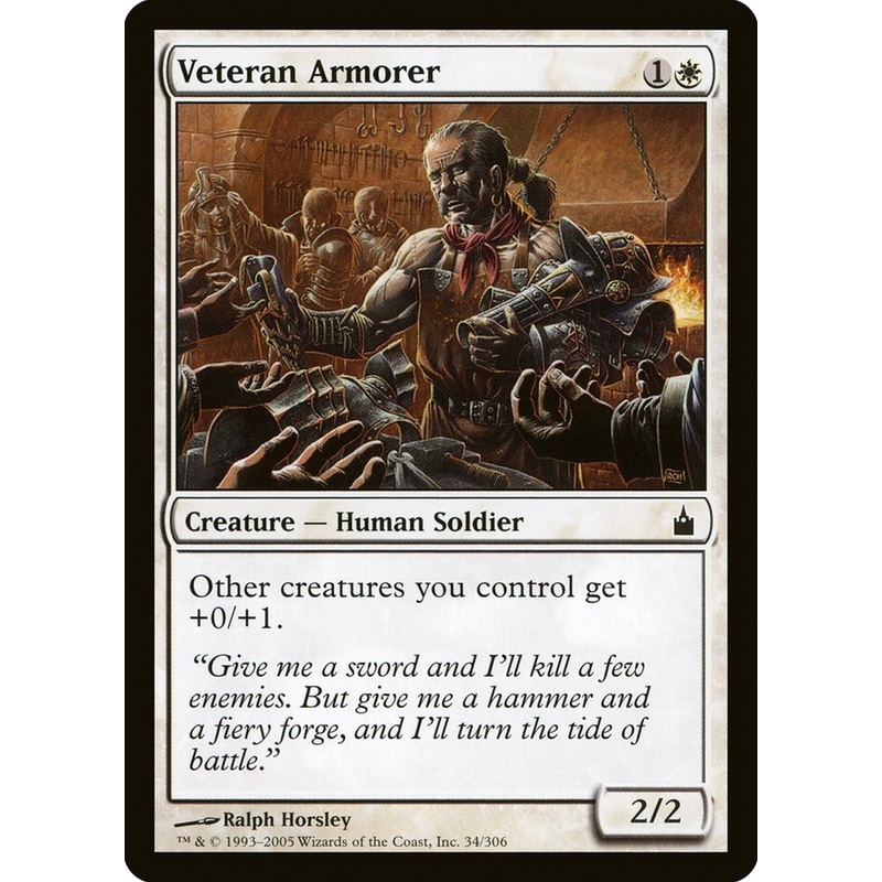 Veteran Armorer [Ravnica: City of Guilds]
