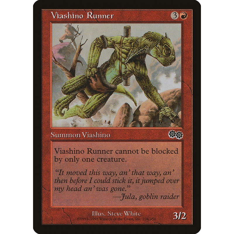 Viashino Runner [Urza's Saga]