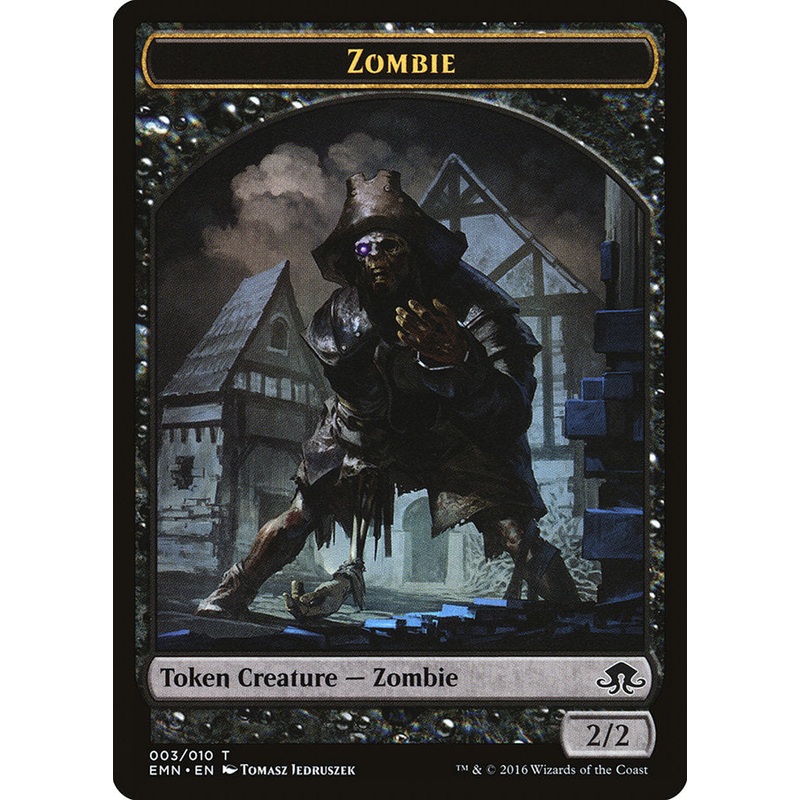 Zombie Token (003/010) [Eldritch Moon Tokens]