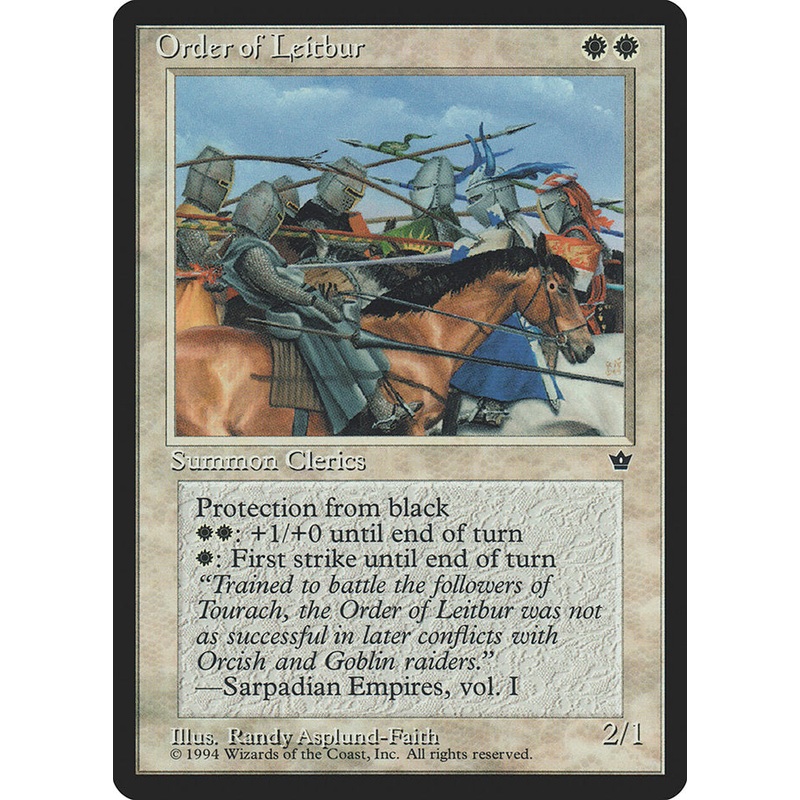 Order of Leitbur [Fallen Empires]
