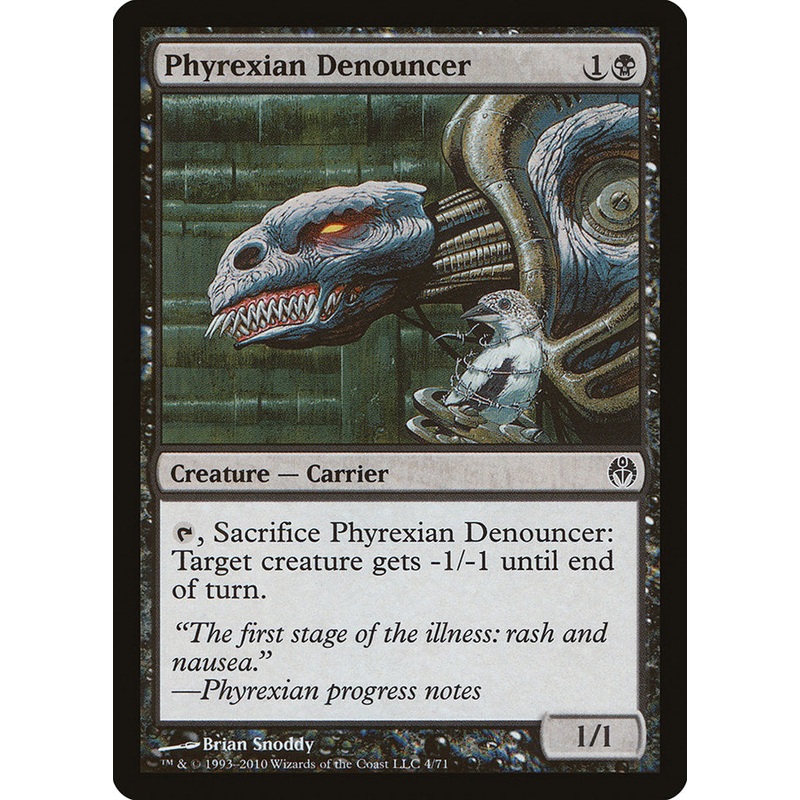Phyrexian Denouncer [Duel Decks: Phyrexia vs. the Coalition]