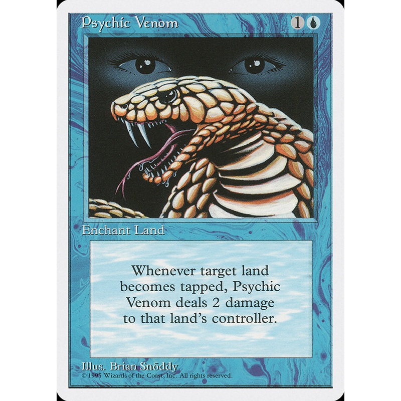 Psychic Venom [Fourth Edition]