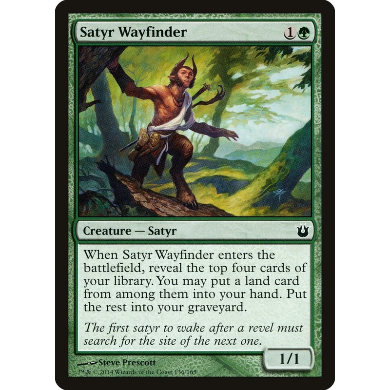 Satyr Wayfinder [Born of the Gods]