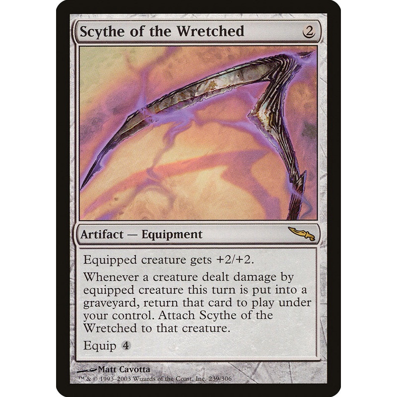 Scythe of the Wretched [Mirrodin]