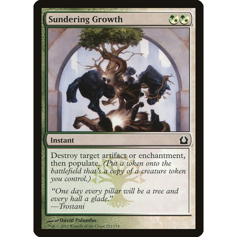 Sundering Growth [Return to Ravnica]