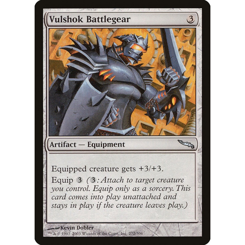 Vulshok Battlegear [Mirrodin]