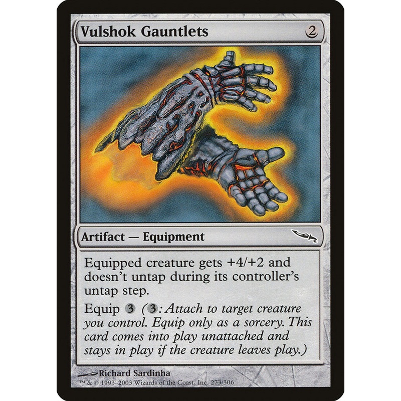 Vulshok Gauntlets [Mirrodin]
