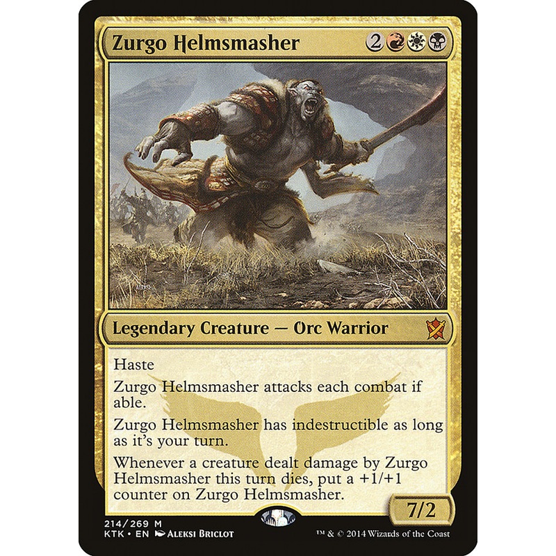 Zurgo Helmsmasher [Khans of Tarkir]