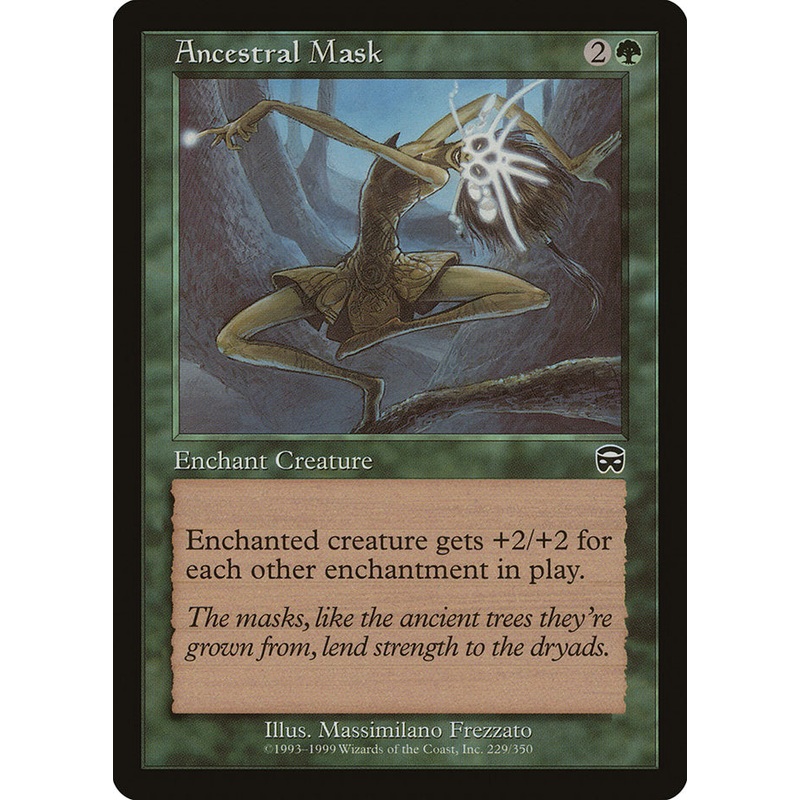 Ancestral Mask [Mercadian Masques]