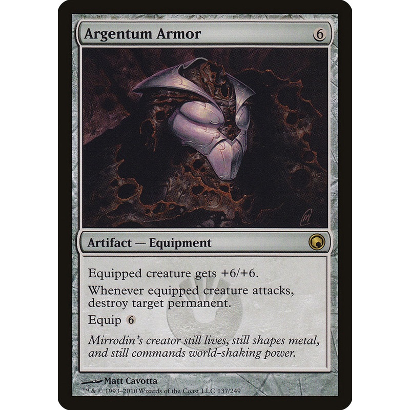 Argentum Armor [Scars of Mirrodin]