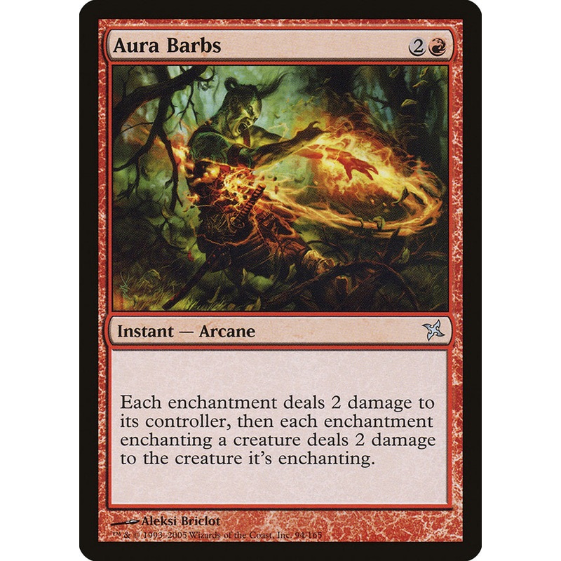 Aura Barbs [Betrayers of Kamigawa]