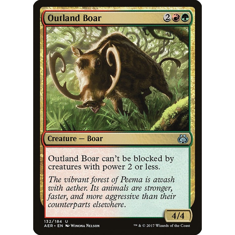 Outland Boar [Aether Revolt]