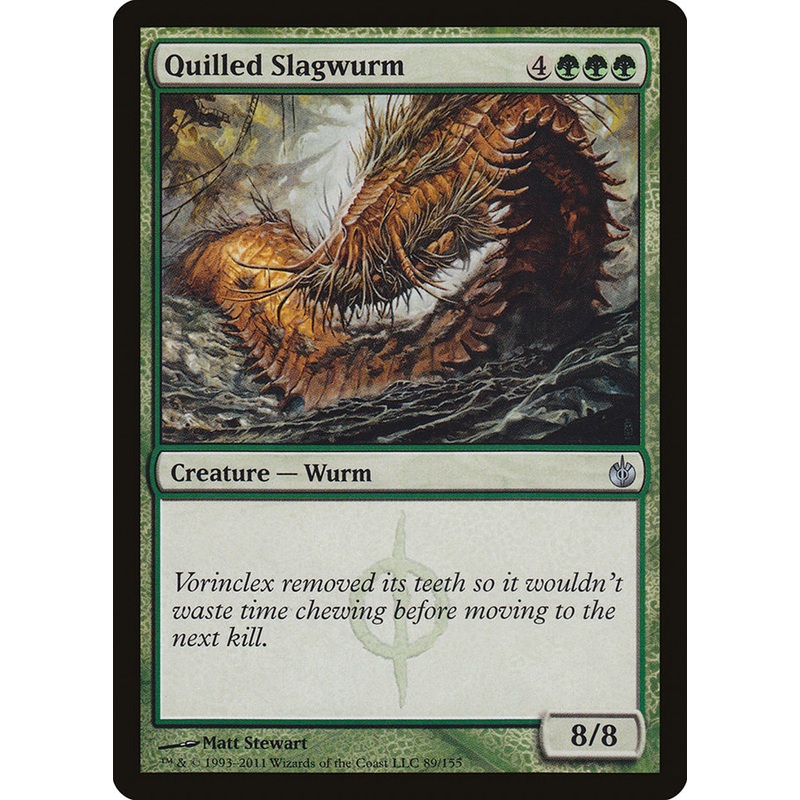 Quilled Slagwurm [Mirrodin Besieged]