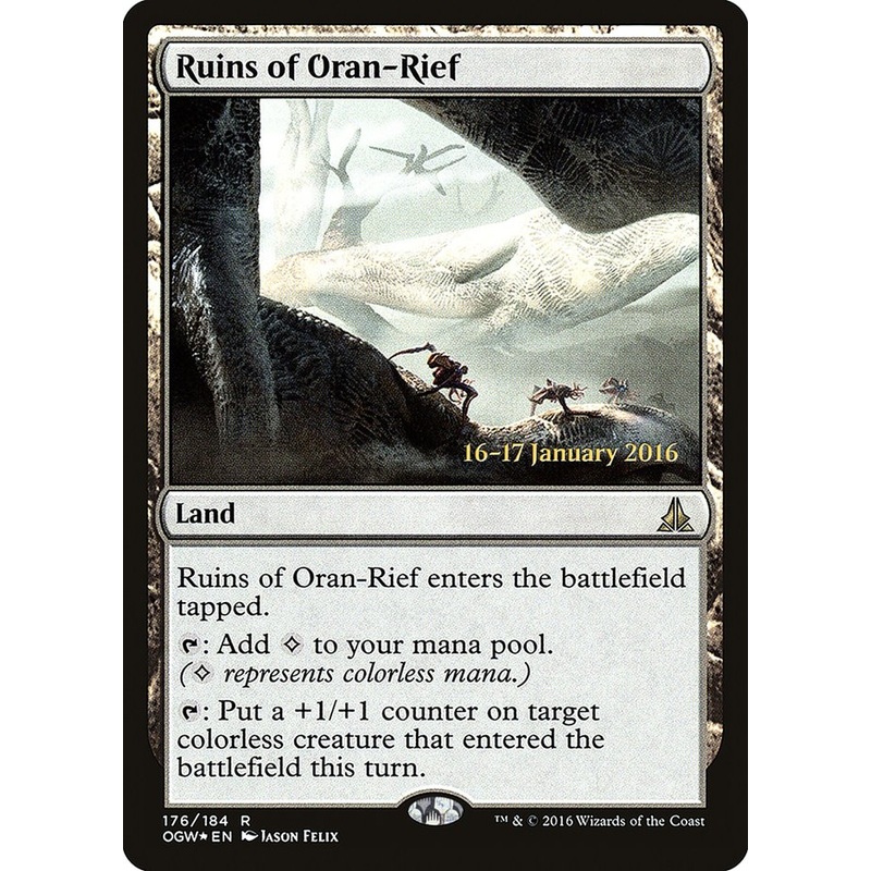 Ruins of Oran-Rief [Oath of the Gatewatch Prerelease Promos]