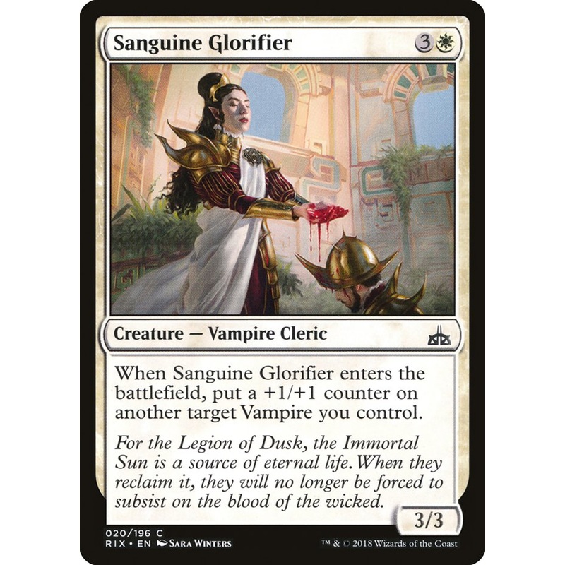Sanguine Glorifier [Rivals of Ixalan]