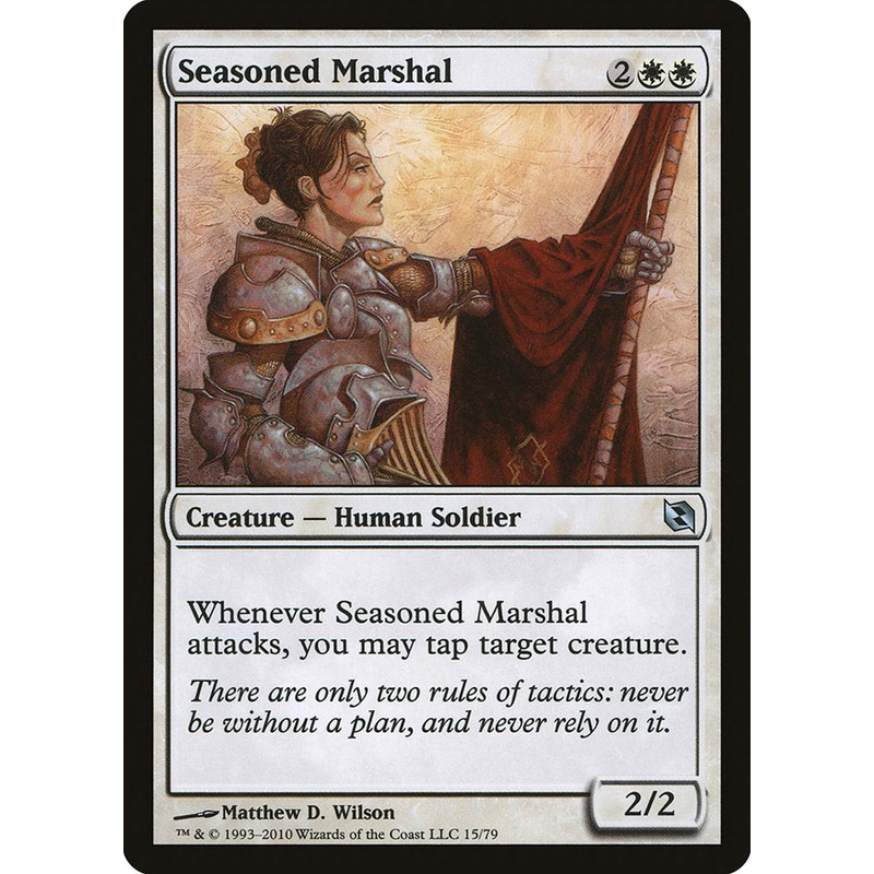 Seasoned Marshal [Duel Decks: Elspeth vs. Tezzeret]